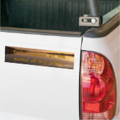 魚はバンパーステッカー震えます バンパーステッカー (トラック上)