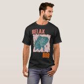 魚は友達 Tシャツ (正面フル)