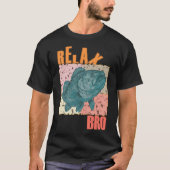 魚は友達 Tシャツ (正面)