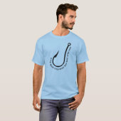 魚は大きくならない Tシャツ (正面フル)