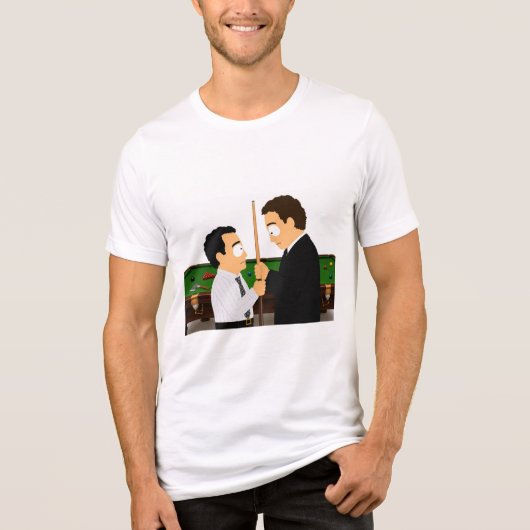 「魚は好き?」 トライブレンドTシャツ (正面)