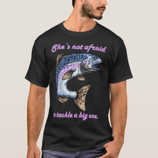 魚は私を怖がる Tシャツ