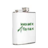 魚は私を恐れる、魚釣りフィッシャー フラスク (右)