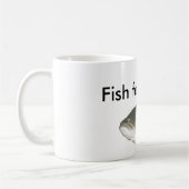 魚は私を…恐れています コーヒーマグカップ (左)