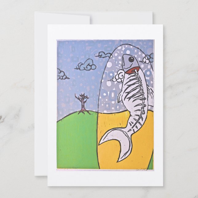 魚は粗末な食べ平だ (正面)