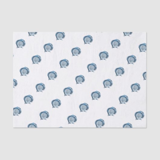 魚は航海のな沿岸海の海の青を浜に引き上げます 薄葉紙 (正面)