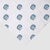 魚は航海のな沿岸海の海の青を浜に引き上げます 薄葉紙 (詳細)