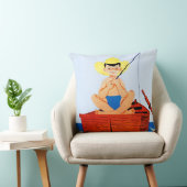 魚は行きます クッション (椅子)