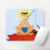 魚は行きます マウスパッド (マウス)