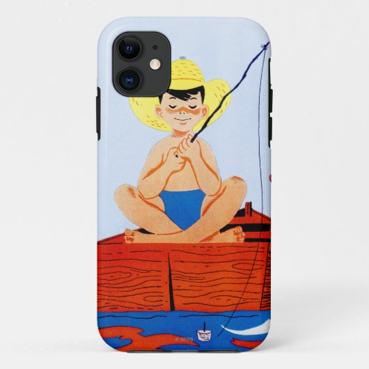 魚は行きます Case-Mate iPhoneケース (裏面)