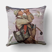 魚は跳んでいます クッション (裏面)