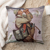 魚は跳んでいます クッション (ブランケット)