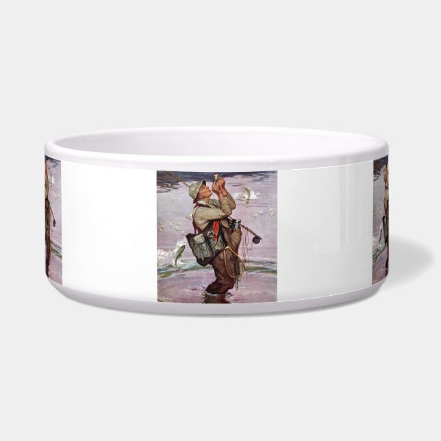 魚は跳んでいます ボウル (正面)