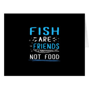 魚は食べ物ではない友人Tシャツ漁師シャツ