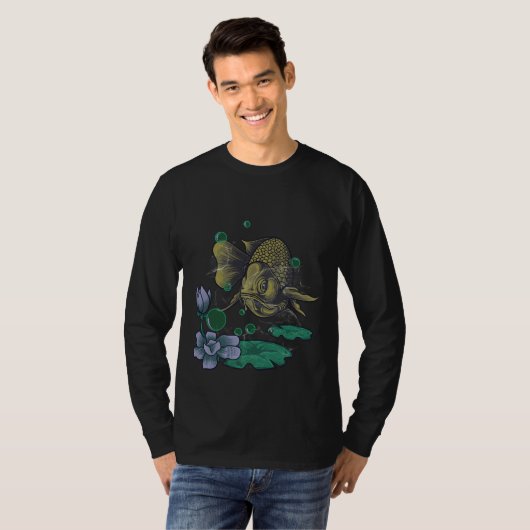 魚は Tシャツ (正面フル)