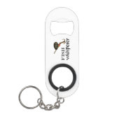 魚ひげ キーホルダー栓抜き (正面)