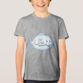 魚やる気を起こさせるのTシャツ トライブレンドＴシャツ (正面)