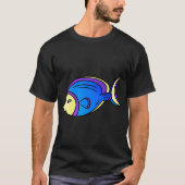 魚らしく生きる Tシャツ (正面)