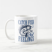 魚をキャッチしない感覚 コーヒーマグカップ (左)