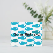 魚をテーマにしたポストカード行ったフィッシュ! ポストカード (スタンド正面)