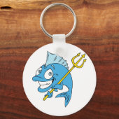 魚をトライデントする キーホルダー