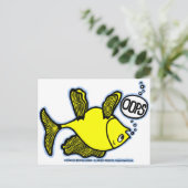 魚を上に伏せろ！ ポストカード (スタンド正面)