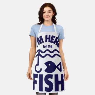 魚を取りに来たぞ エプロン