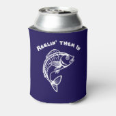 魚を取り入れる 缶クーラー (缶裏面)