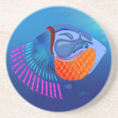 魚を取る コースター (正面)