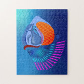 魚を取る ジグソーパズル (縦)