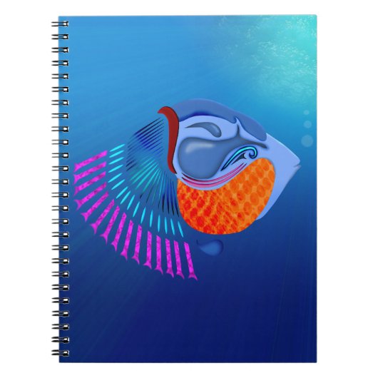 魚を取る ノートブック (正面)