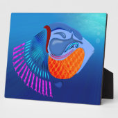 魚を取る フォトプラーク (側面)