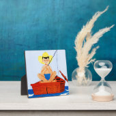 魚を取る フォトプラーク (インサイチュ)