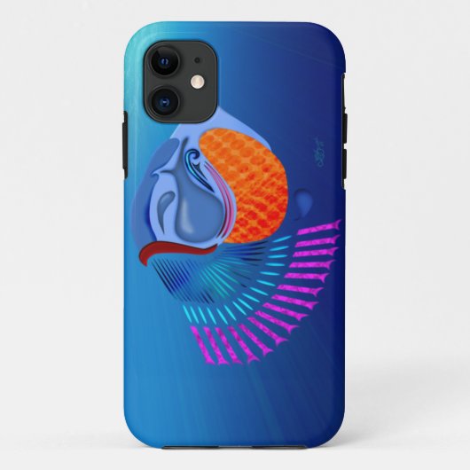 魚を取る Case-Mate iPhoneケース (裏面)