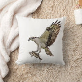 魚を持つミサゴ クッション (ブランケット)