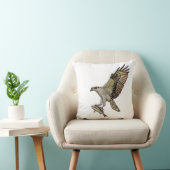 魚を持つミサゴ クッション (椅子)