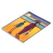 魚を持つ女性 ノートブック (左側)