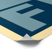 魚を求めて飢えた黒猫ポップ・アートの- Art Red & Blue ポスター (角)