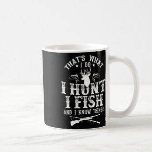 魚を狩りして知るおもしろい コーヒーマグカップ