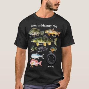 魚を識別する方法，魚の恋人，ギフトおもしろいアイディア Tシャツ