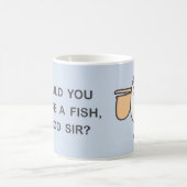 魚を貸してくれないか？ コーヒーマグカップ (中央)