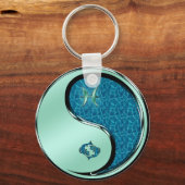 魚を釣る キーホルダー (正面)