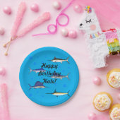 魚を釣る ペーパープレート (パーティー)