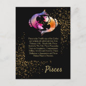 魚を釣る ポストカード (正面)