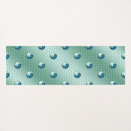 魚を釣る ヨガマット (裏面(横))