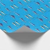 魚を釣る ラッピングペーパー (角)