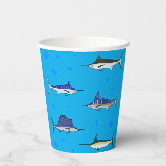 魚を釣る 紙コップ (裏面)