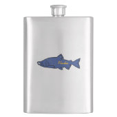 魚アラスカサーモン フラスク (正面)