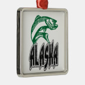 魚アラスカ メタルオーナメント (右)
