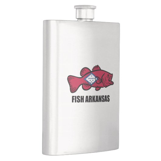 魚アーカンソー フラスク (右)